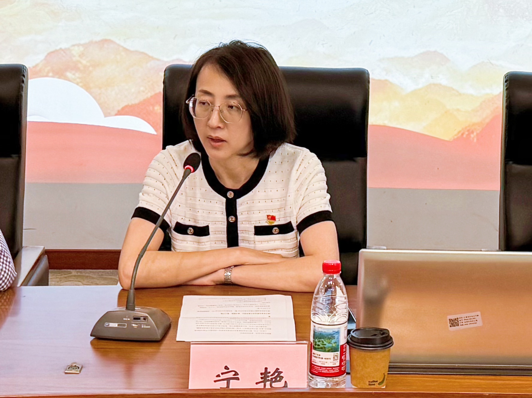 宁艳发言