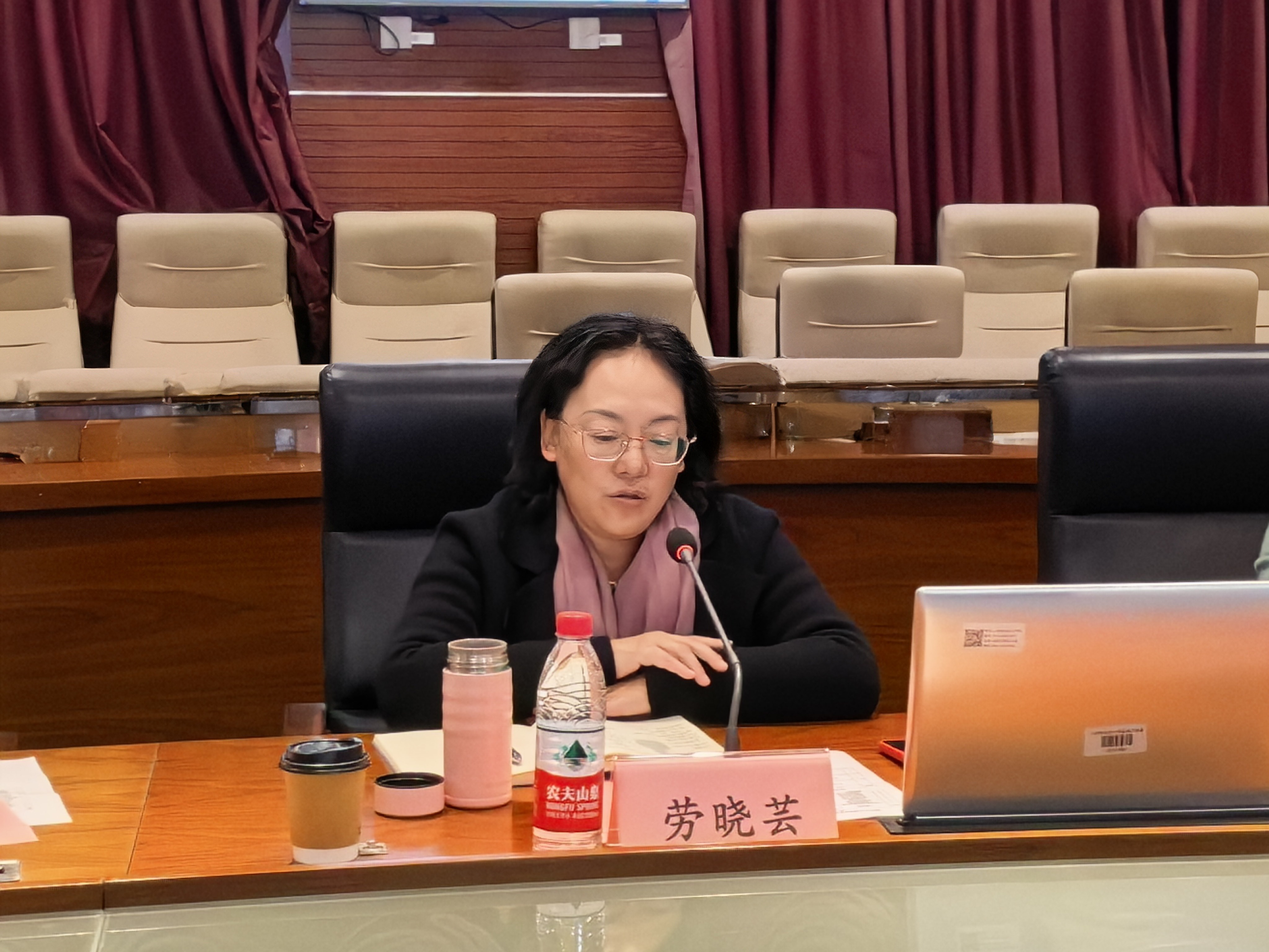 劳晓芸书记工作指导